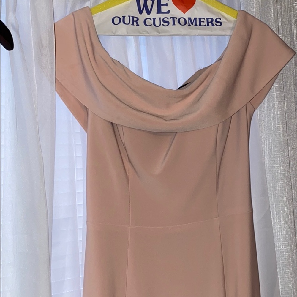 Blush long dress